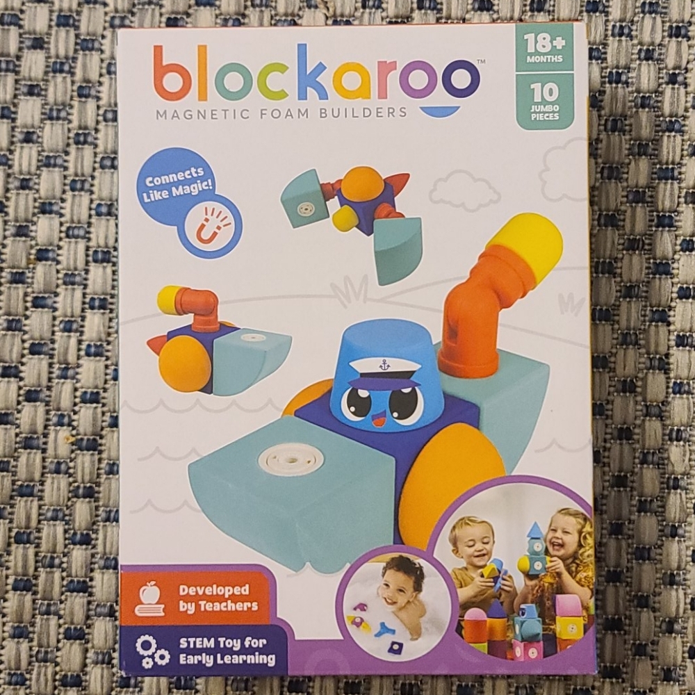 Blockaroo Magnetic Foam Builder's